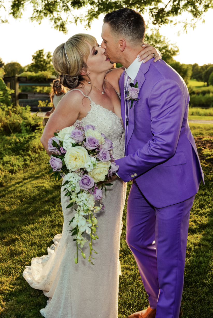 Bri&#39;Zan Bride Michelle and Sean&#39;s Lavender Inspired September Wedding. Desktop Image