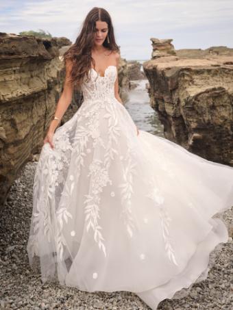 Sottero and Midgley Style #DESTIN #0 default All Ivory (gown with Ivory Illusion) thumbnail