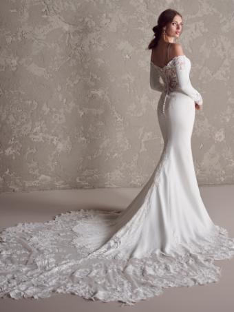 Maggie Sottero Style #TYRA #2 Ivory (gown with Natural Illusion) thumbnail