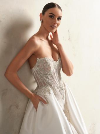 Sottero and Midgley Style #ALMUDENA #4 Ivory/Silver thumbnail