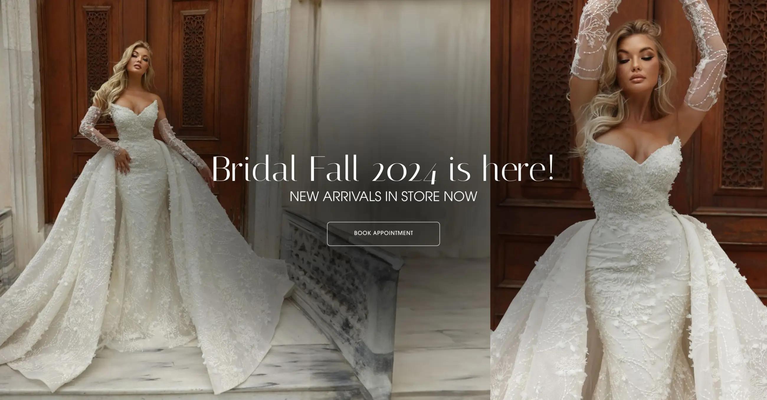 Bridal Fall 2024 Dresses at Bri'Zan Couture