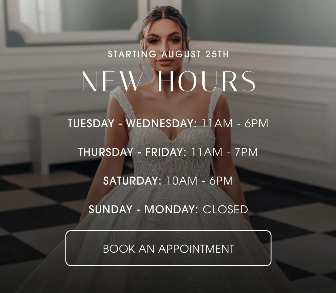 Store hours at Bri'Zan Couture