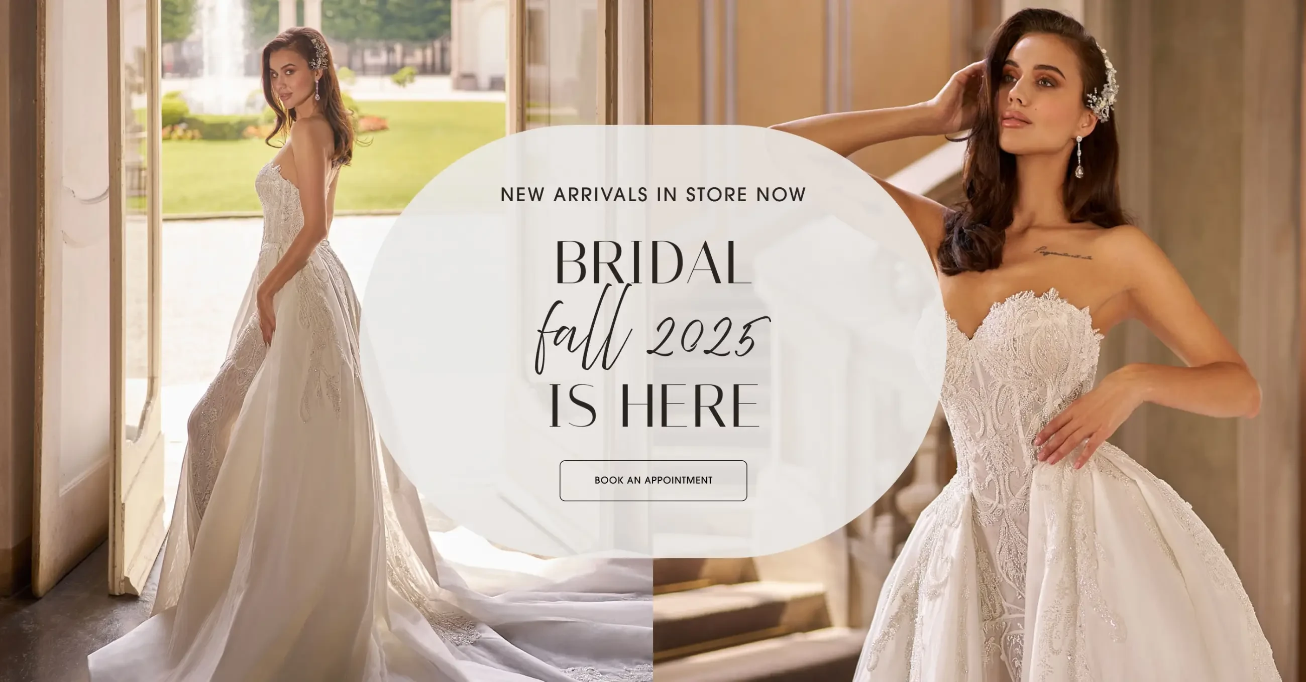 Bridal Fall 2025 dresses at Bri'Zan Couture